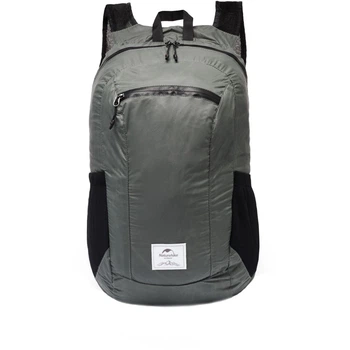 Рюкзак компактный и сверхлегкий Naturehike Ultralight NH17A012-B 18 л/Grey (6927595718667)