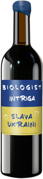 Вино Biologist Intriga нефільтроване червоне сухе 0.75 л 14% (4820212230127Y)