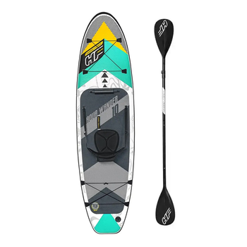 Надувна SUP-дошка для серфінгу Bestway з веслом та насосом 305x84x12 см (65375)
