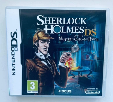 Sherlock Holmes DS And The Mystery Of Osborne House, английская версия - картридж для Nintendo DS, Б/У