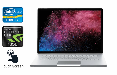 Ноутбук-трансформер Microsoft Surface Book 2 / 13.5" (3000x2000) IPS Touch / Intel Core i7-8650U (4 (8) ядра по 1.9 - 4.2 GHz) / 16 GB DDR3 / 512 GB SSD / GeForce GTX 1050, 2 GB GDDR5, 128-bit / WebCam / USB Type-C б/у