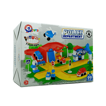 Паркинг Technok Toys "Police department" 99 деталей 0006