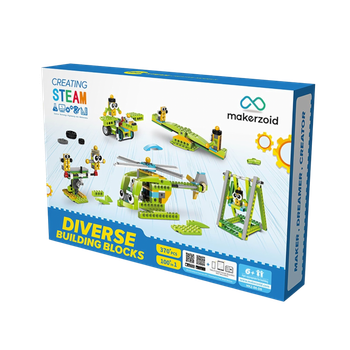 Механічний конструктор Makerzoid Diverse Building Blocks