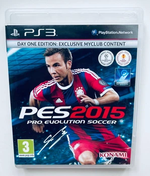 Pro Evolution Soccer 2015 Day One Edition Myclub Content, русские субтитры - диск для PlayStation 3, Б/У