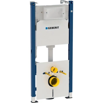 Інсталяція Geberit Duofix Delta 458.126.00.1 для підвісного унітазу, 112 см, зі зливним бачком прихованого монтажу Delta 12 см