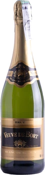 Вино игристое Veuve de Bort Blanc de Blancs белое брют 0.75 л 11% (3337910200419)
