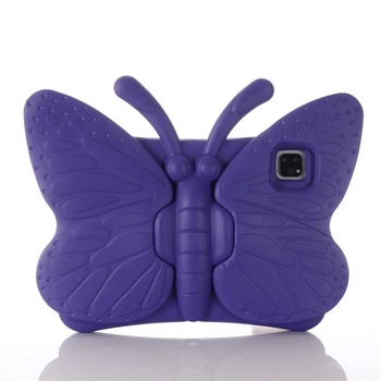 Чехол STR EVA Apple iPad 11" 2025 (A16) детский бабочка Purple