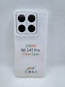 Чехол Clear Case 2мм для Xiaomi Mi 14T Pro Прозрачный