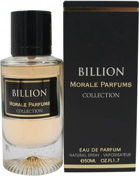 Парфюмированная вода для мужчин Morale Parfums Billion 50 мл (4820269862739)