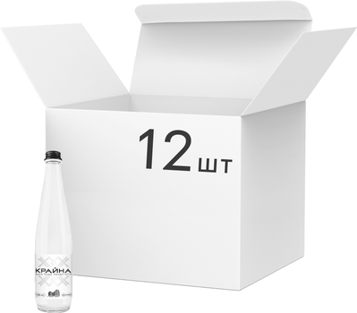 Упаковка мінеральної природної столової негазованої води Крайна 0.5 л х 12 пляшок (3976)