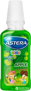 Дитячий ополіскувач для порожнини рота Astera Kids Green Apple 300 мл (3800013516188)