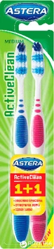 Зубна щітка Astera Active Clean 1 + 1 (3800046561209)