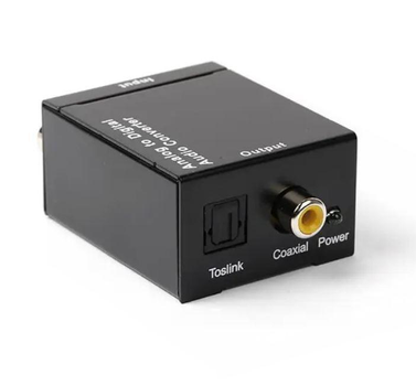 Конвертер АЦП RCA - Toslink, Coaxial аналог-цифра