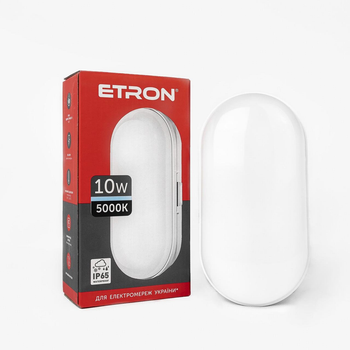 LED светильник влагозащищенный 10W IP65 5000К ETRON Communal