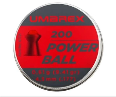 Пульки umarex powerball 0.61гр. кал.4.5(.177) 200шт. (4.1721)