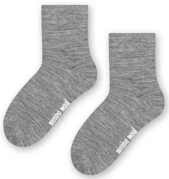 Дитячі теплі шкарпетки Steven Merino Wool сірі 17-19р
