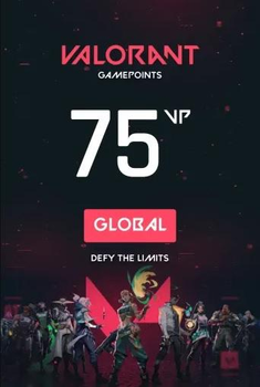 Valorant 75 VP Points (Ключ активации Riot для ПК)