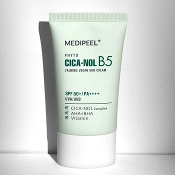 Веганський сонцезахисний крем Medi-Peel Phyto Cica Nol B5 Calming Vegan Sun Cream, 50 мл