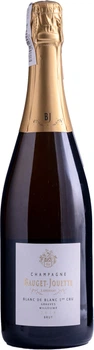 Шампанское Bauget-Jouette Champagne Blanc de Blancs 1er Cru Millesime 2018 Brut белое брют 0.75 л 12.5% (3760215840309)