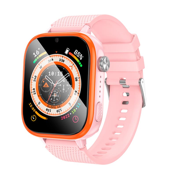 Детские смарт-часы HOCO 4g children smart watch Y101 |1.83», 4G video call, hd camera, GPS/WiFi, ip65| розовые