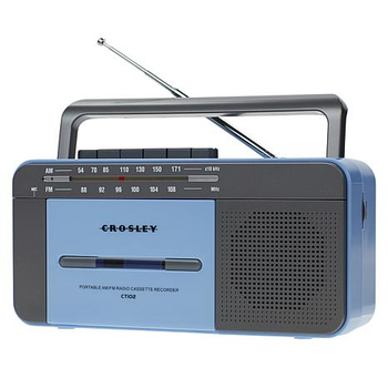 Касетний плеєр Crosley CT102A-BG4 Blue/Grey