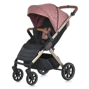 Детская прогулочная коляска EL CAMINO DYNAMIC PRO Special Pink ME 1053G-2 , коляска-книжка РОЗОВЫЙ