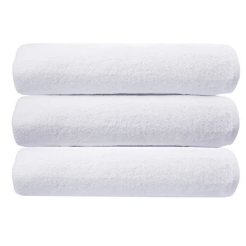 Полотенце махровое с петелькой SoundSleep Lenity белый 400г/м2 50х90 см