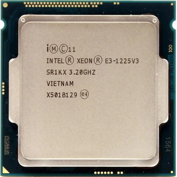 Процесcор Intel Xeon E3-1225v3 3.2 GHz. 4 ядра/4 потоков. Soket 1150. Tray