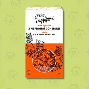 Спиральки из красной чечевицы, 200 г