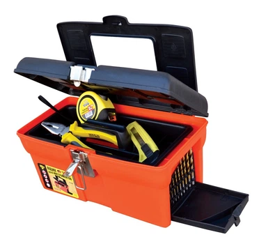 Ящик для инструмента MASTERTOOL с металлическими замками 13" 330х180х165 мм 79-2103