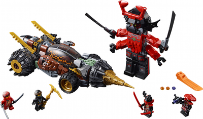 Конструктор LEGO Ninjago Земляний бур Коула 587 деталей (70669)