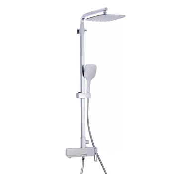 Душова система GAPPO G2417-8 білий/хром
