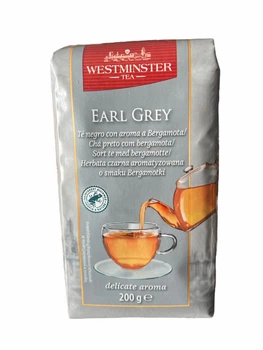 Чорний чай Westminster Earl Grey з бергамотом 200 г