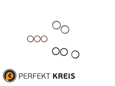 Комплект металлических уплотнений DAF XF/CF (нижний набор) Perfekt Kreis