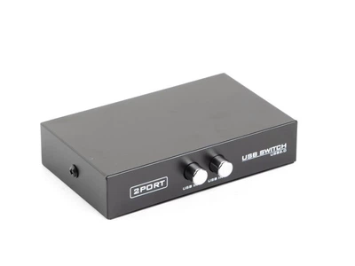 2-портовый переключатель USB DSU-21, ручное управление, 1 вход на два выхода