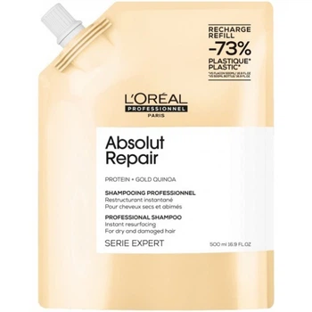 Шампунь L'Oreal Professionnel Absolut Repair Gold Quinoa + Protein Shampoo-500ml (Refill)