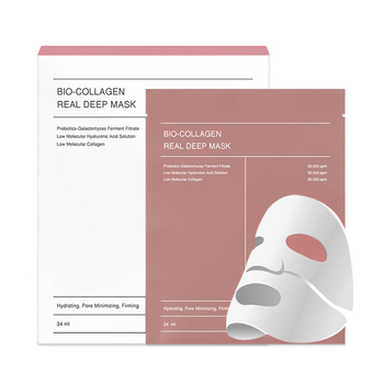 Гидрогелевая маска с коллагеном Bio Collagen-Real Deep Mask 34мл