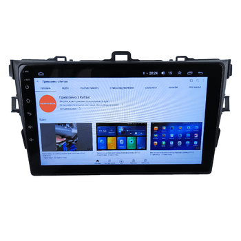 Андроїд Магнітола Toyota Corolla 2007-2013 4core Base Android 13, Platform JAC (М-ТКр-9-В1)