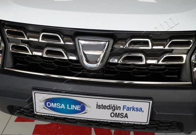 Dacia Duster (2014-2018) Накладкa на решетку радиатора 1шт, (2021083)