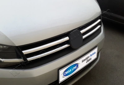 Volkswagen Caddy (2015-) Накладки на решітку радіатора 2шт