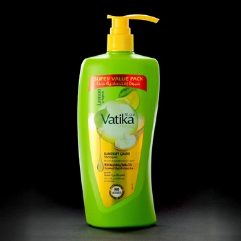 Шампунь от перхоти Лимон и йогурт Vatika Naturals Dandruff Guard Dabur 600 мл