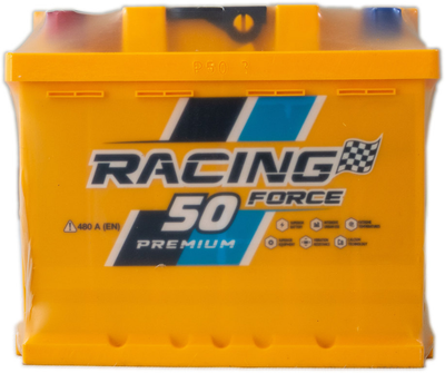 Акумулятор 50 пряма (+ зліва) 480А Force Racing Premium