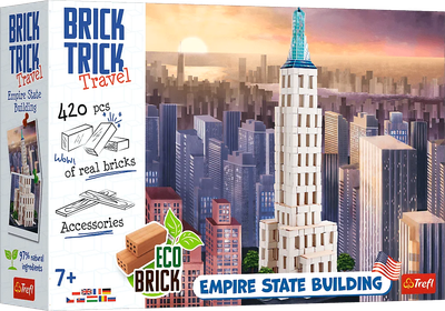 Конструктор Trefl brick trick travel empire state building 420 елементів (5900511617856)