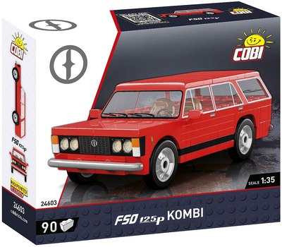 Samochod Cobi Cars Youngtimer Fso Kombi 90 klocków 1:35 (5902251246037)