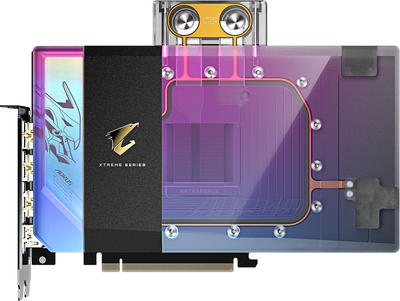 Відеокарта Gigabyte PCI-Ex GeForce RTX 5090 Aorus Xtreme Waterforce WB 32GB GDDR7 (512bit) (2655/28000) (HDMI, 3 x DisplayPort) (GV-N5090AORUSX WB-32GD)