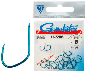 Гачок GAMAKATSU LS-2210S (BLUE) №04 25шт,34145