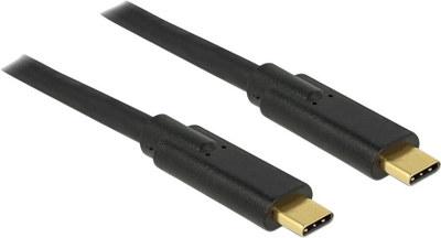 Кабель Delock USB 3.1 Gen 1 USB Type-C – Type-C 2 m Black (4043619855278)