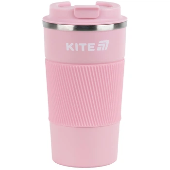 Термокружка Kite K25-458-3, 510 мл, розовая