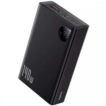 Портативний зарядний пристрій Baseus Adaman Digital Display 140W 24000mAh Cluster Black