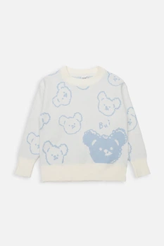 Джемпер для хлопчика 116 колір молочний Lizi KIDS ЦБ-00267466